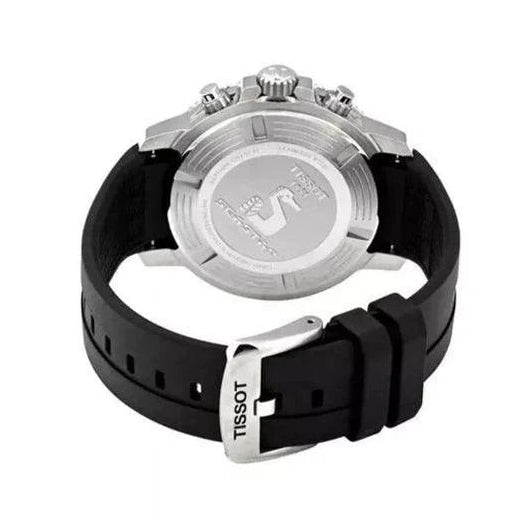 Tissot Seastar 1000 Chronograph Blue Dial Black Rubber Strap Watch For Men - T120.417.17.041.00