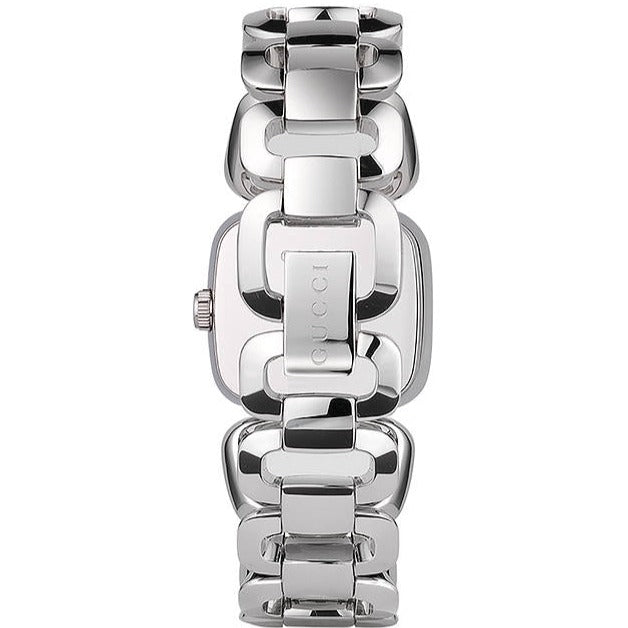 Gucci G Gucci Diamonds Mother of Pearl Dial Silver Steel Strap Watch For Women - YA125502