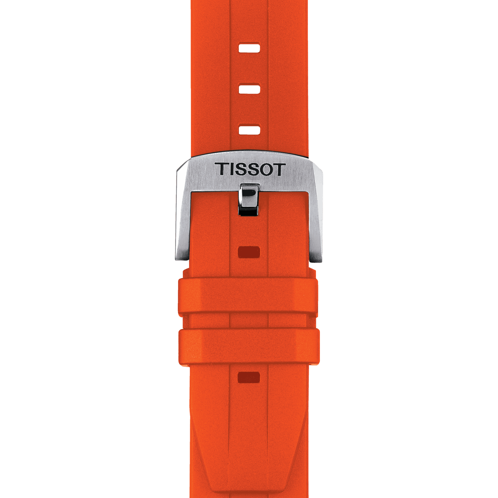 Tissot Seastar 1000 Chronograph Black Dial Orange Rubber Strap Watch For Men - T120.417.17.051.01