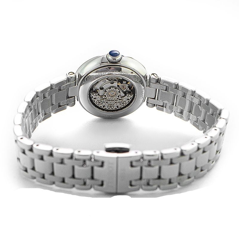 Tissot Bellissima Automatic Silver Dial Silver Steel Strap Watch For Women - T126.207.11.013.00
