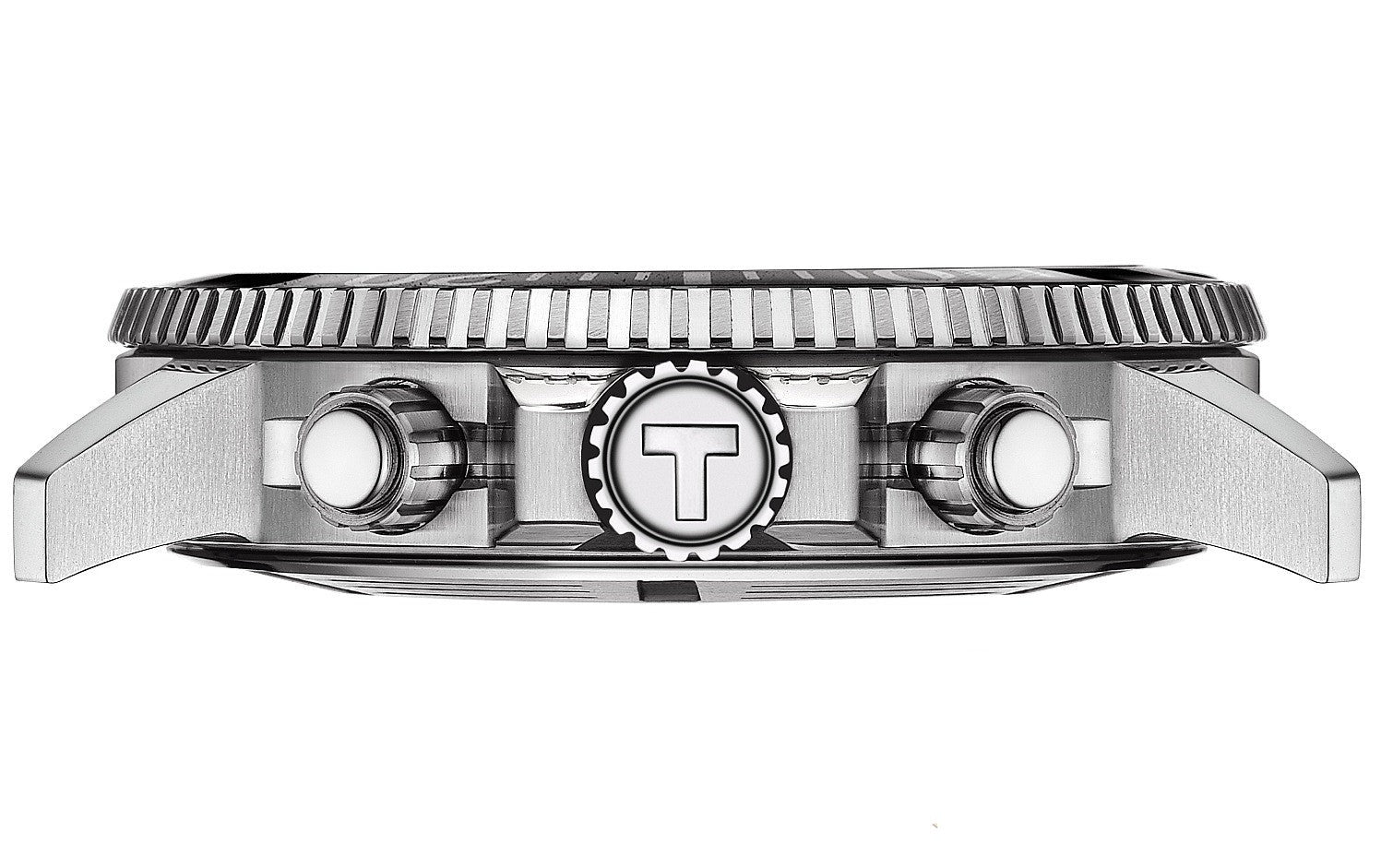 Tissot Seastar 1000 Chronograph Black Dial Silver Steel Strap Watch For Men - T120.417.11.051.00