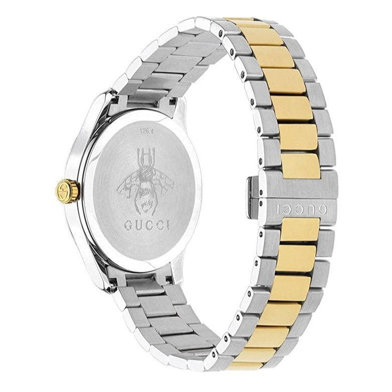 Gucci G Timeless Quartz Silver Dial Silver Steel Strap Watch For Women - YA1264075