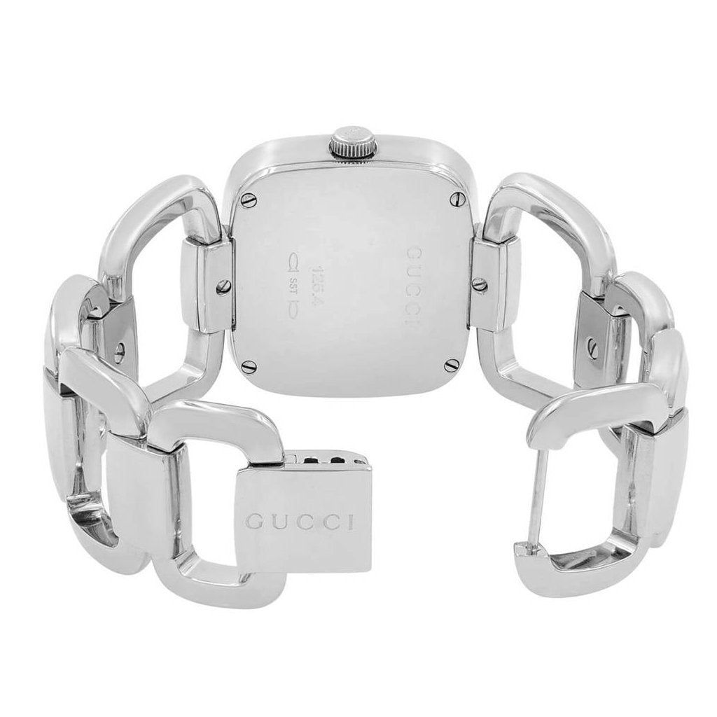 Gucci G Gucci Blue Dial Silver Steel Strap Watch For Women - YA125508