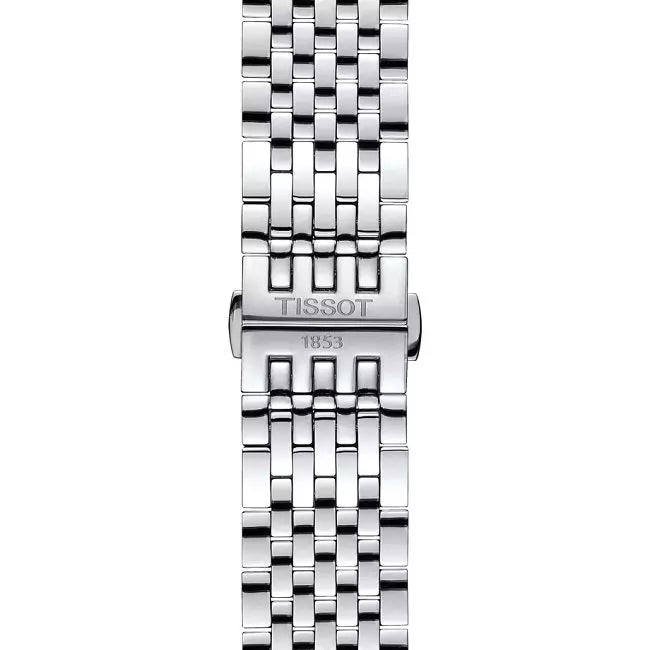 Tissot T Classic Tradition Chronograph Black Dial Silver Steel Strap Watch For Men - T063.617.11.067.00