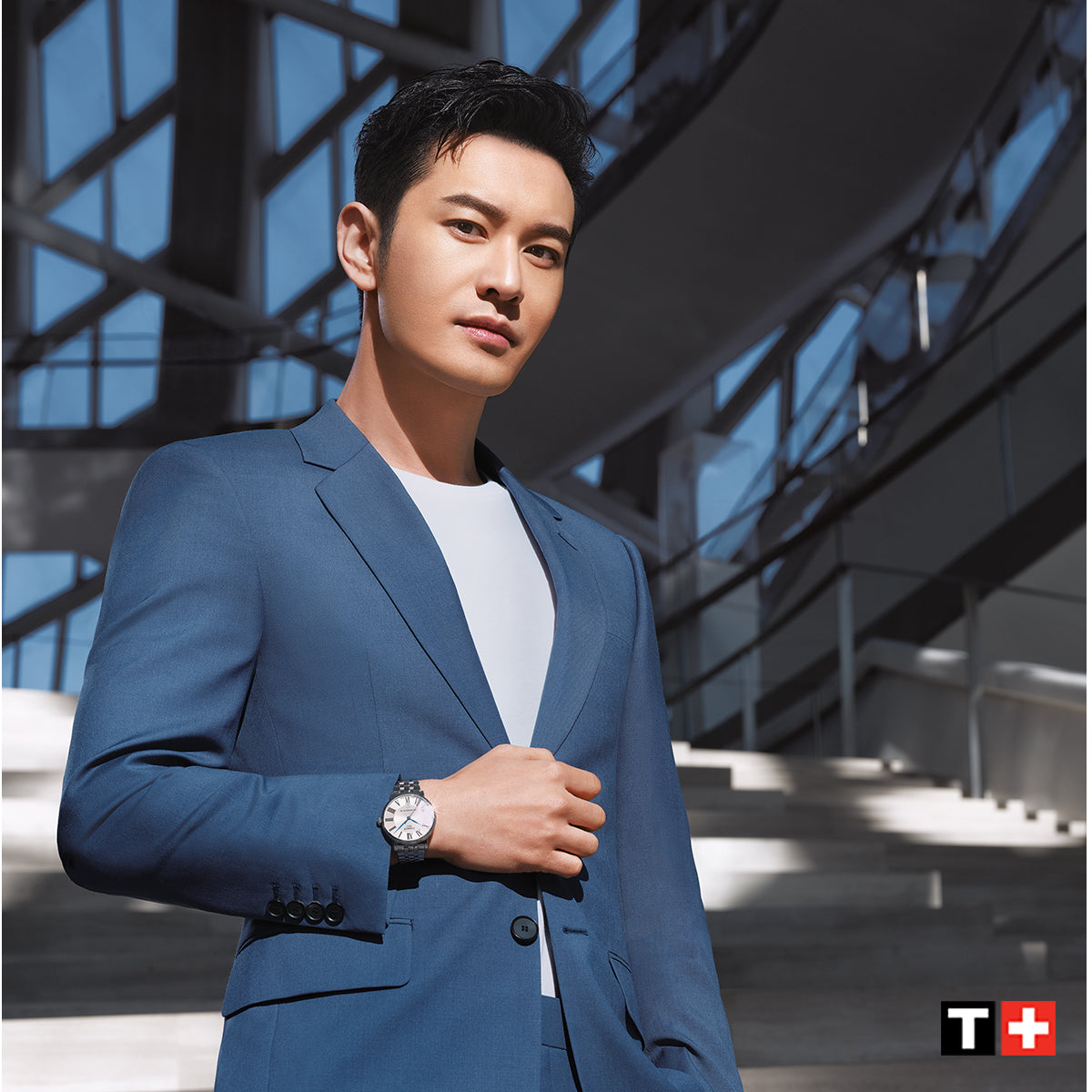 Tissot Carson Premium Silver Dial Silver Steel Strap Watch For Men - T122.410.11.033.00